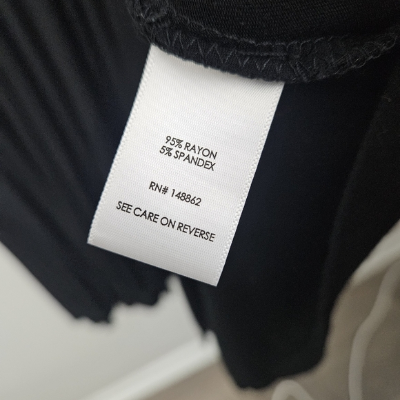 Torrid Mini Super Soft Cinch Front Skater Dress Black 2 - Picture 5 of 7